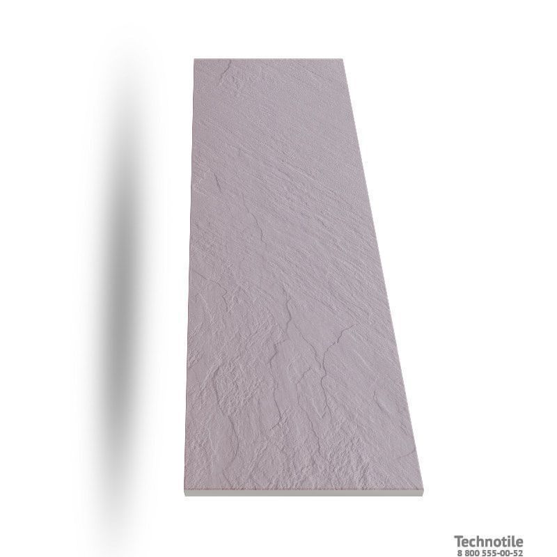 Плитка керамогранит Моноколор UF031 Сиреневый рельеф
