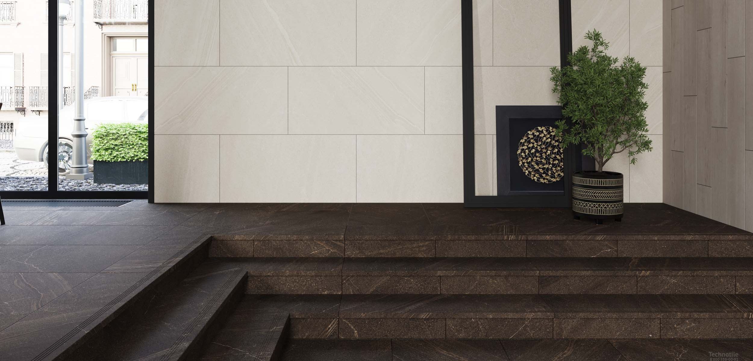 Плитка керамогранит Gabbro GB01 матовый