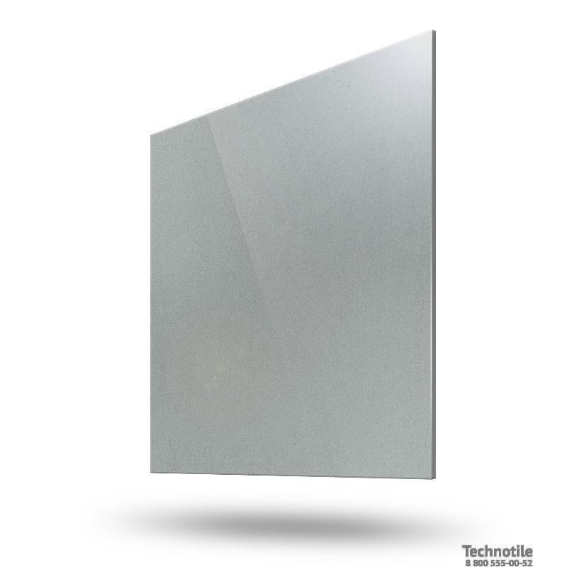 Плитка керамогранит Моноколор УФ003 Темно-серый полированный