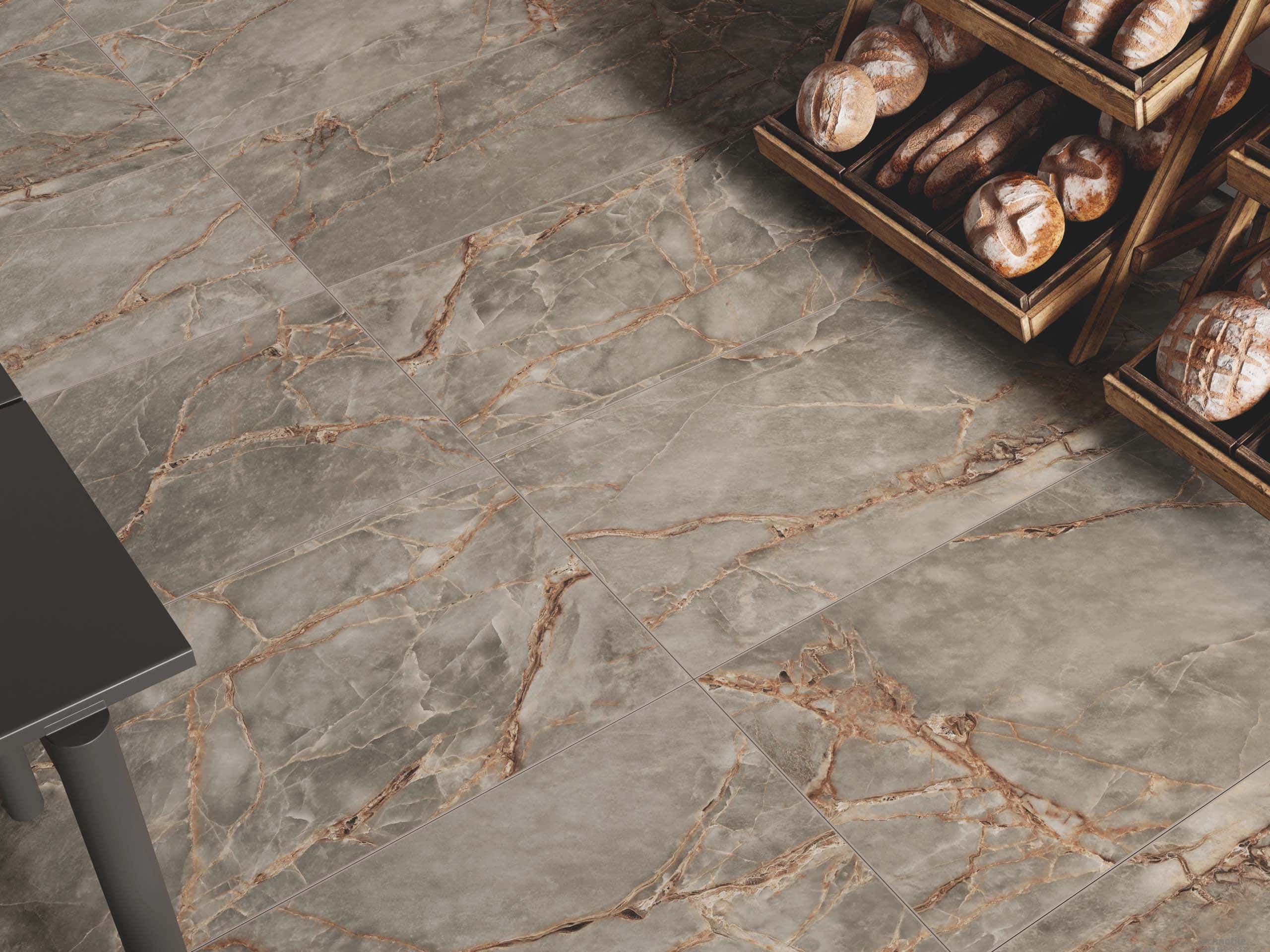 Плитка керамогранит Intense IN01 Серый матовый