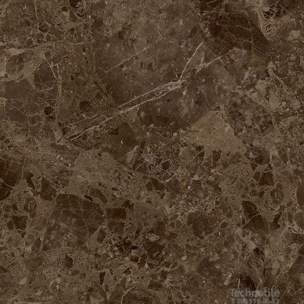 Плитка керамогранит Киреты G244 Коричневый матовый