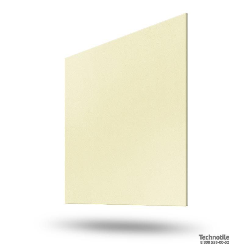 Плитка керамогранит Моноколор УФ034 Слоновая кость матовый