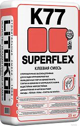 Клеевая смесь Superflex К77 серый 25кг