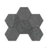 Мозаика Fascia керамогранит Luna LN02/TE02 Серый матовый