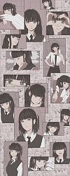 Интерьерная панель Manga A-8.2.1 Pinku матовый