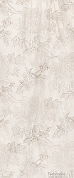 Декор керамический Lira 01 Beige глянцевый