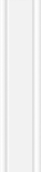 Бордюр керамический Liberty 01 White матовый