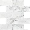 Мозаика m13 Marble Trend 307*307*10 К-1000 LR Каррара 