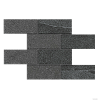 Мозаика Bricks Big керамогранит Luna LN03/TE03 Черный матовый